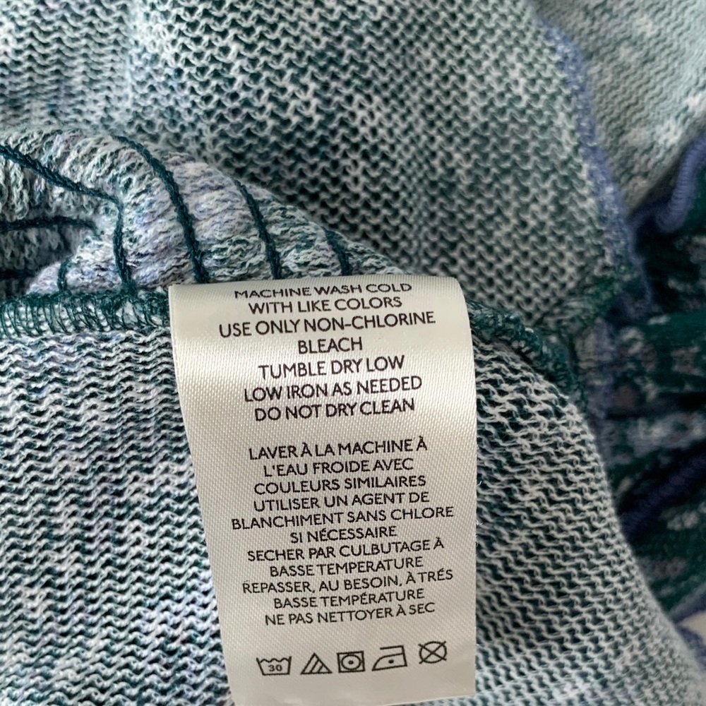 Free People Oh My Baby Tee size L seagrass combo - Picture 5 of 7